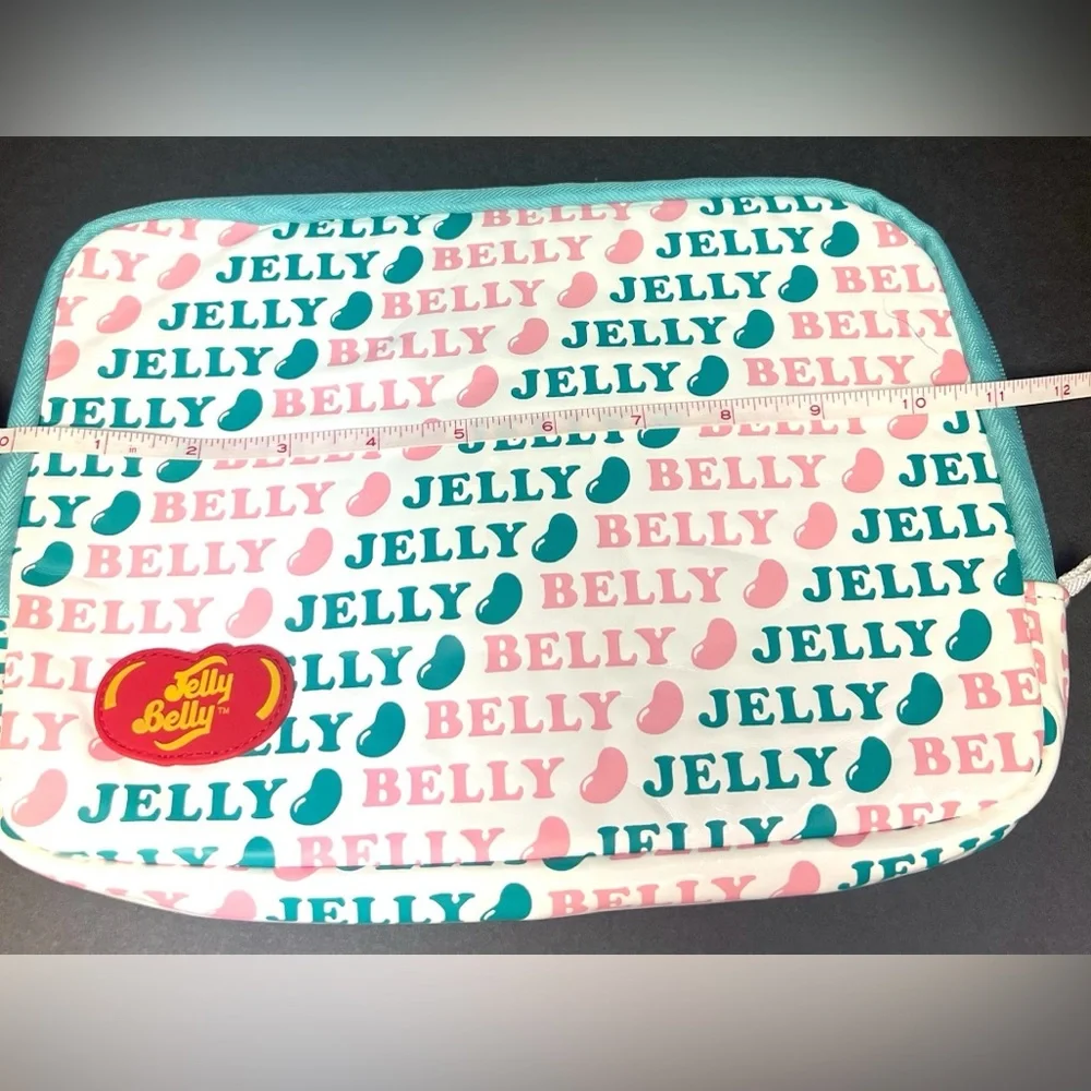 Jelly Belly-Tablet Bag- Pre-Owned,~8.5” height x 11” Wide, small pen mark-corner